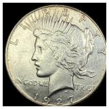 1927-S Silver Peace Dollar CLOSELY  UNCIRCULATED