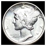 1917-S Mercury Dime CHOICE BU
