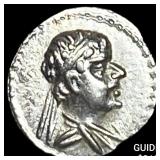 Bactria Eucratides I 170-145 Silver Obol CHOICE A