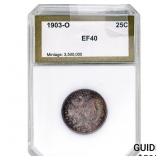 1903-O Barber Quarter PCI EF40
