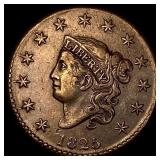 1825 Coronet Head Large Cent CLOSELY  UNCIRCULATE