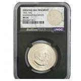 1952 Booker T Half Dollar NGC MS64