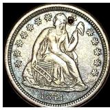 1841-O Seated Liberty Dime ABOUT UNCIRCULATED