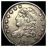 1834 Capped Bust Half Dime NEARLY  UNCIRCULATED