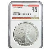 2023 Silver Eagle NGC MS10