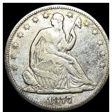 1877 Seated Liberty Half Dollar LIGHTLY  CIRCULAT