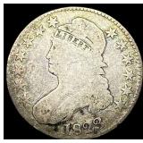 1823 Capped Bust Half Dollar NICELY  CIRCULATED