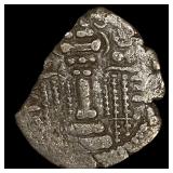 Partihara Empire 750-980 AD Silver Dracham NEARLY