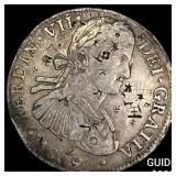 Colonial Spain Silver 8 Reales Chopmarks NEARLY U