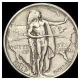 1926-S Silver Half Dollar Oregon Trail  UNCIRCULA