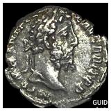 Roman Empire Marcus Aurelius 161-180 Silver Denar