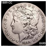1889-CC Morgan Silver Dollar LIGHTLY CIRCULATED