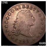 1795 Flowing Hair Dollar LIGHTLY CIRCULATED