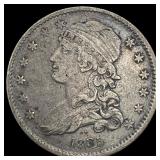 1835 Capped Bust Silver Quarter NEARLY  UNCIRCULA