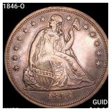1846-O Seated Liberty Dollar CHOICE AU