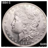 1884-S Morgan Silver Dollar UNCIRCULATED