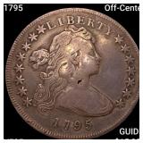 1795 Off-Center Draped Bust Dollar LIGHTLY CIRCULA