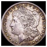 1883-CC Silver Morgan Dollar NEARLY  UNCIRCULATED