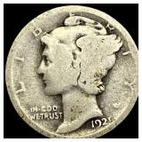 1921 Mercury Dime LIGHTLY CIRCULATED