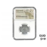 Roman Valerian I, AD 253-260 BI Dbl-Denarius NGC