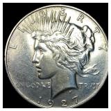 1927-D Peace Silver Dollar HIGH GRADE