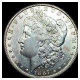1887-S Morgan Silver Dollar CLOSELY  UNCIRCULATED