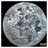 Colonial Spain Silver 8 Reales Chopmarks NEARLY U