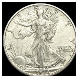 1936-S Walking Liberty Half Dollar NEARLY  UNCIRC