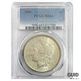 1880 Morgan Silver Dollar PCGS MS64