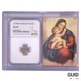 1578KB Hungary Denar NGC AU58
