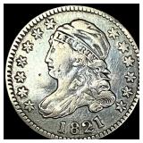 1821 Capped Bust Dime LIGHTLY CIRCULATED