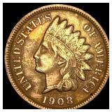 1908-S Indian Head Cent CHOICE AU