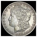 1899 Silver Morgan Dollar NEARLY UNCIRCULATED
