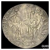 Papal States Gregory XIII 1572-85 Silver Giulio N