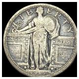 1917-S Silver Standing Liberty Quarter NICE  CIRC