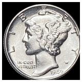 1940 Mercury Dime UNCIRCULATED