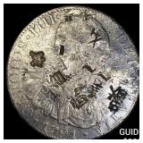 1791 Colonial Spain Silver 8 Reales Chopmarks NEAR