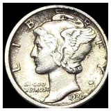 1926-D Mercury Dime ABOUT UNCIRCULATED