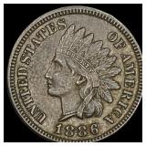 1886 Indian Head Cent CLOSELY UNCIRCULATED