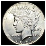 1928 Silver Peace Dollar UNCIRCULATED