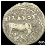 Illyria 260-167/98 BC Silver Drachm NEARLY UNCIRC