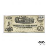 1862 $100 Confedreate States of America Note 11