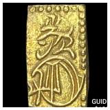 Japan 1832-1858 Gold 2 Shu CLOSELY UNCIRCULATED