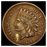 1864 Indian Head Cent NEARLY UNCIRCULATED