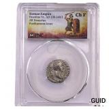 Roman Faustina Sr.,AD 138-140/1 AR Denarius PNC C