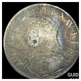 1728 Colonial France Silver Ecu  NEARLY UNCIRCULAT