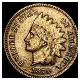 1870 Indian Head Cent LIGHTLY CIRCULATED