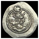 Sasanian Peroz I 459-484 Silver Drachm UNCIRCULAT