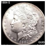 1884-S Morgan Silver Dollar UNCIRCULATED
