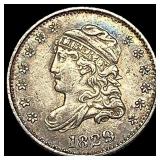 1829 Capped Bust Half Dime ABOUT UNCIRCULATED